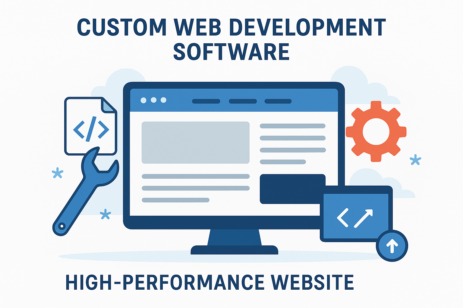 Custom Web Development Software: High-Performance Website